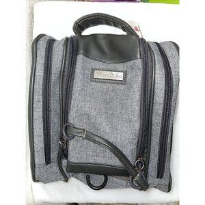 New The Buckle Grey Travel Toiletry Bag 16552G GRY